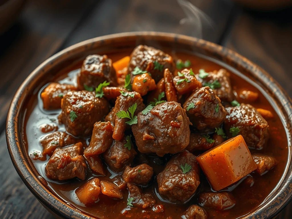mutton curry smoky