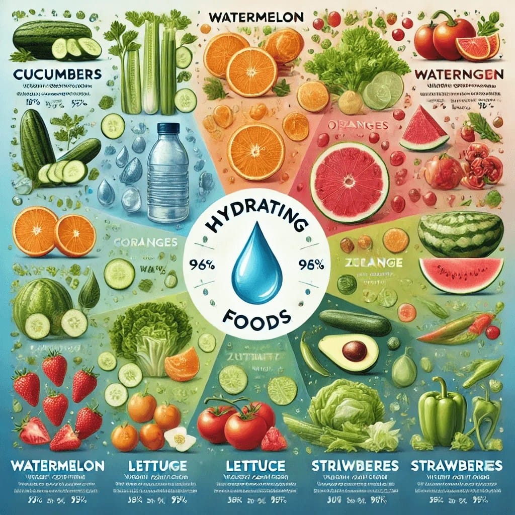 Maximize Health Water Consumption - best water foods