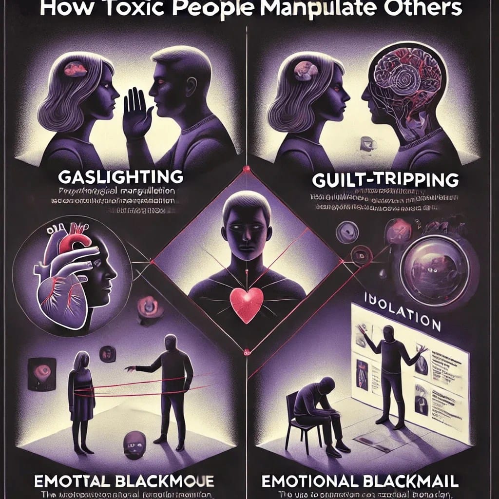 How Toxic People Manipulate Others