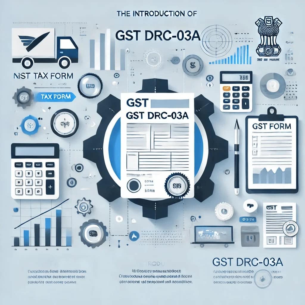 Form GST DRC-03A Introduced?