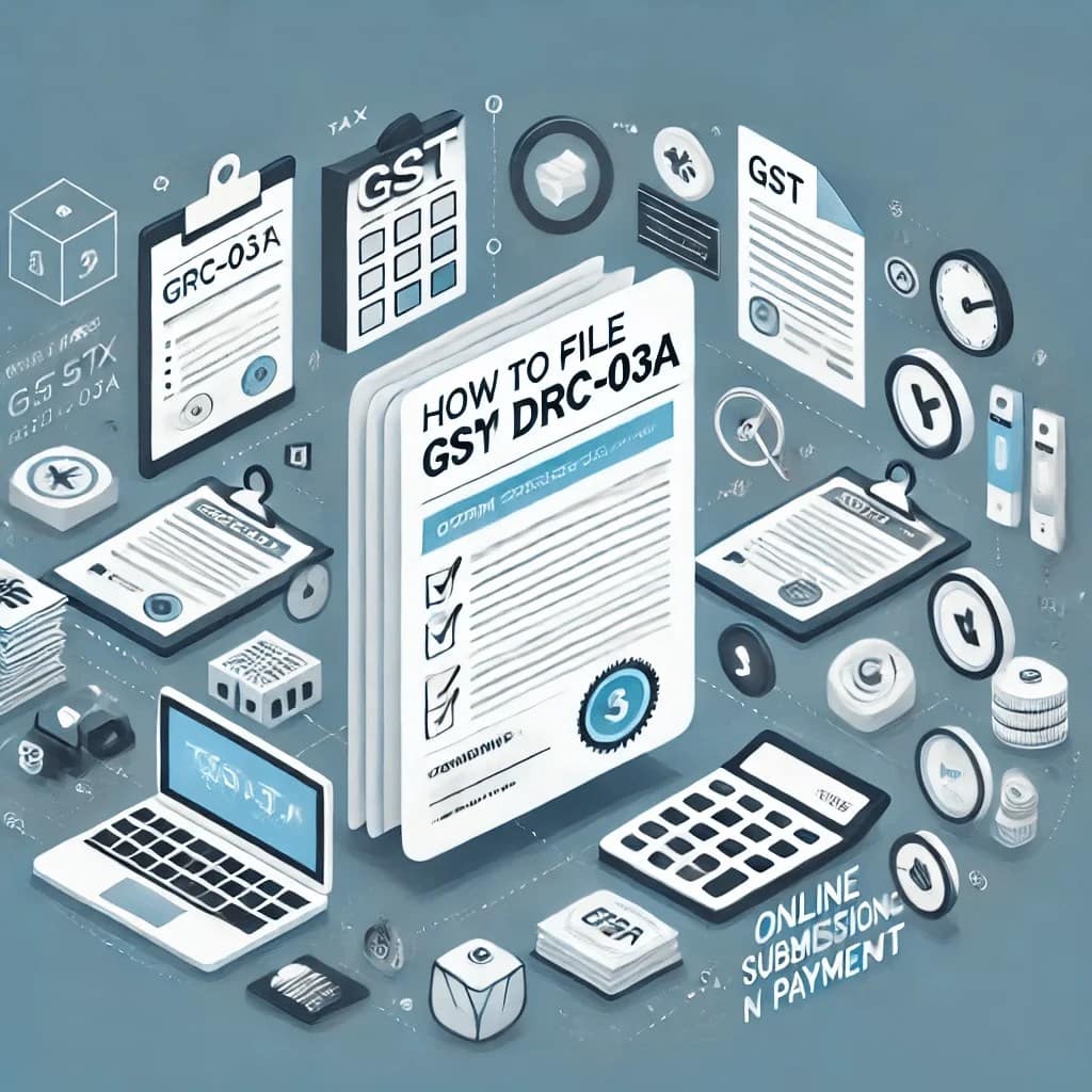 How to File Form GST DRC-03A?