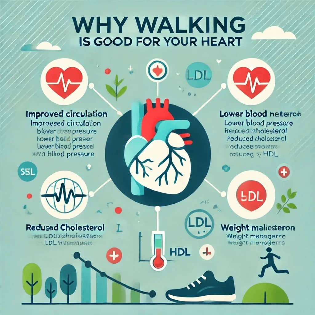 Why Walking is Good for Your Heart