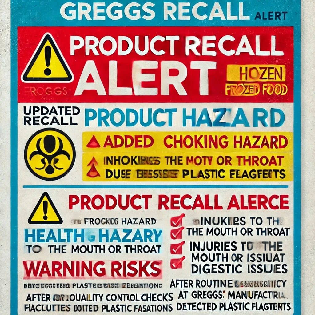 Greggs Recall