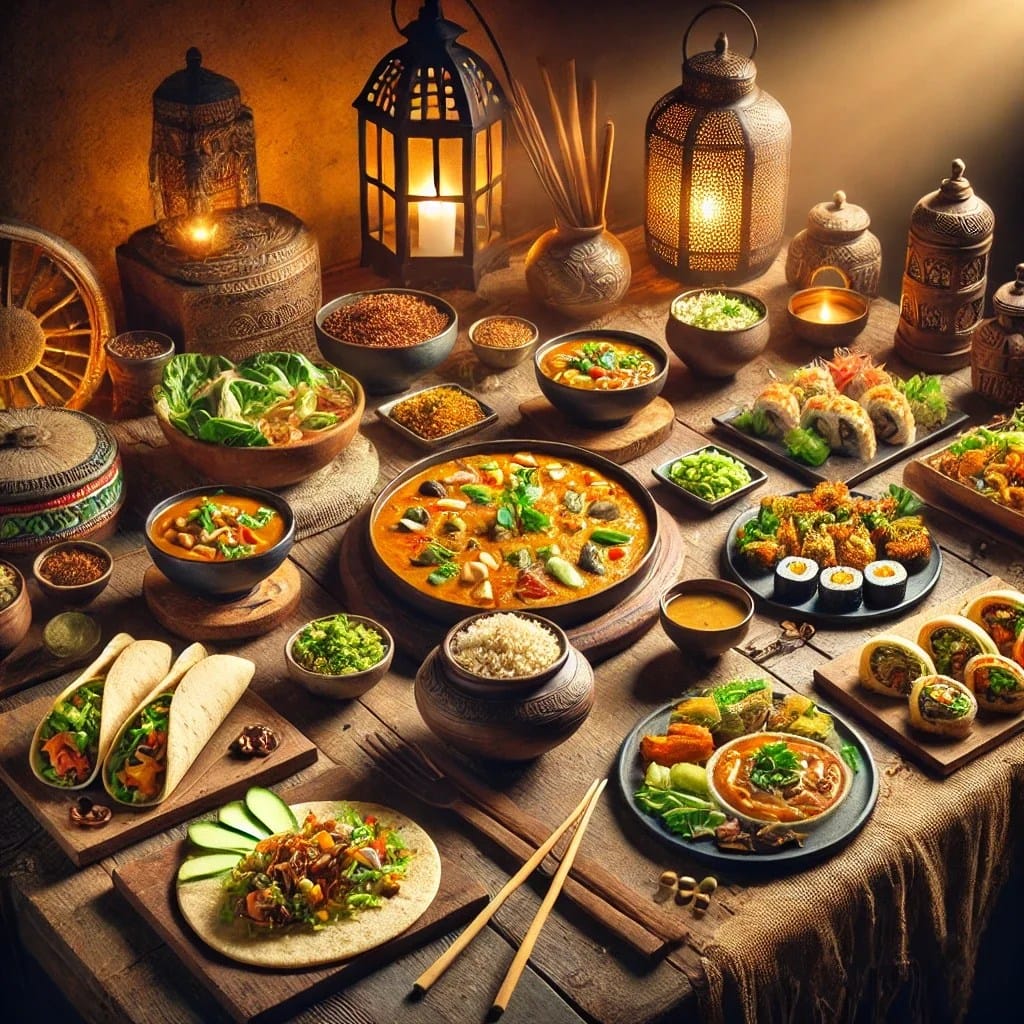 cultural variations and global vegan cuisines