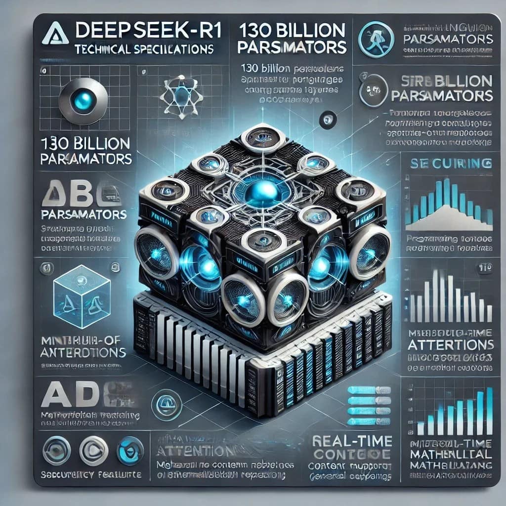 Technical Specifications of DeepSeek-R1