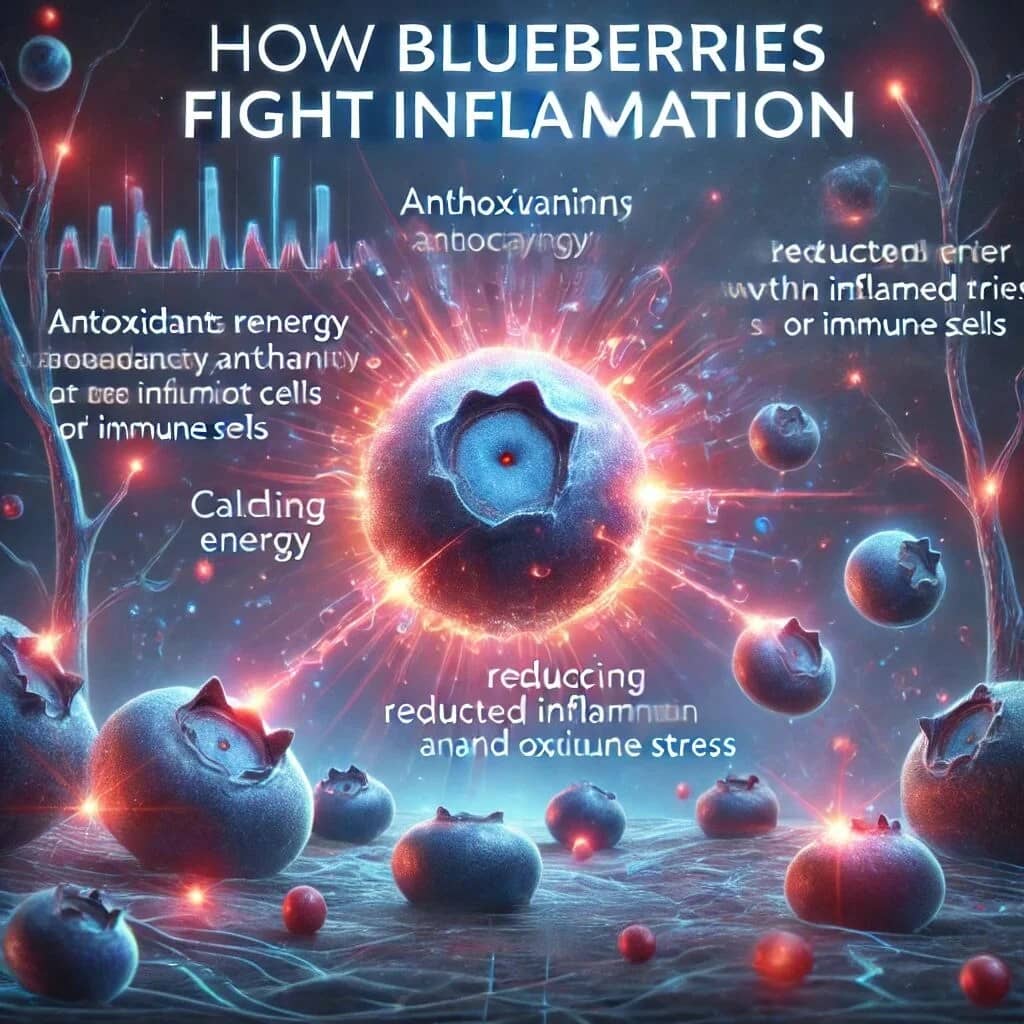 How Blueberries Fight Inflammation: anti-inflammatory diet foods