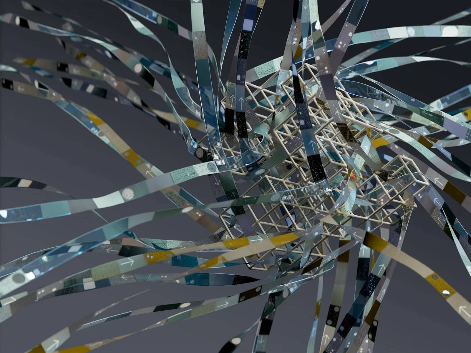 Future of AI: Artist s illustration of artificial intelligence ai this image visualises the benefits and flaws of large language models it was created by tim west as part of the visualising ai pr
